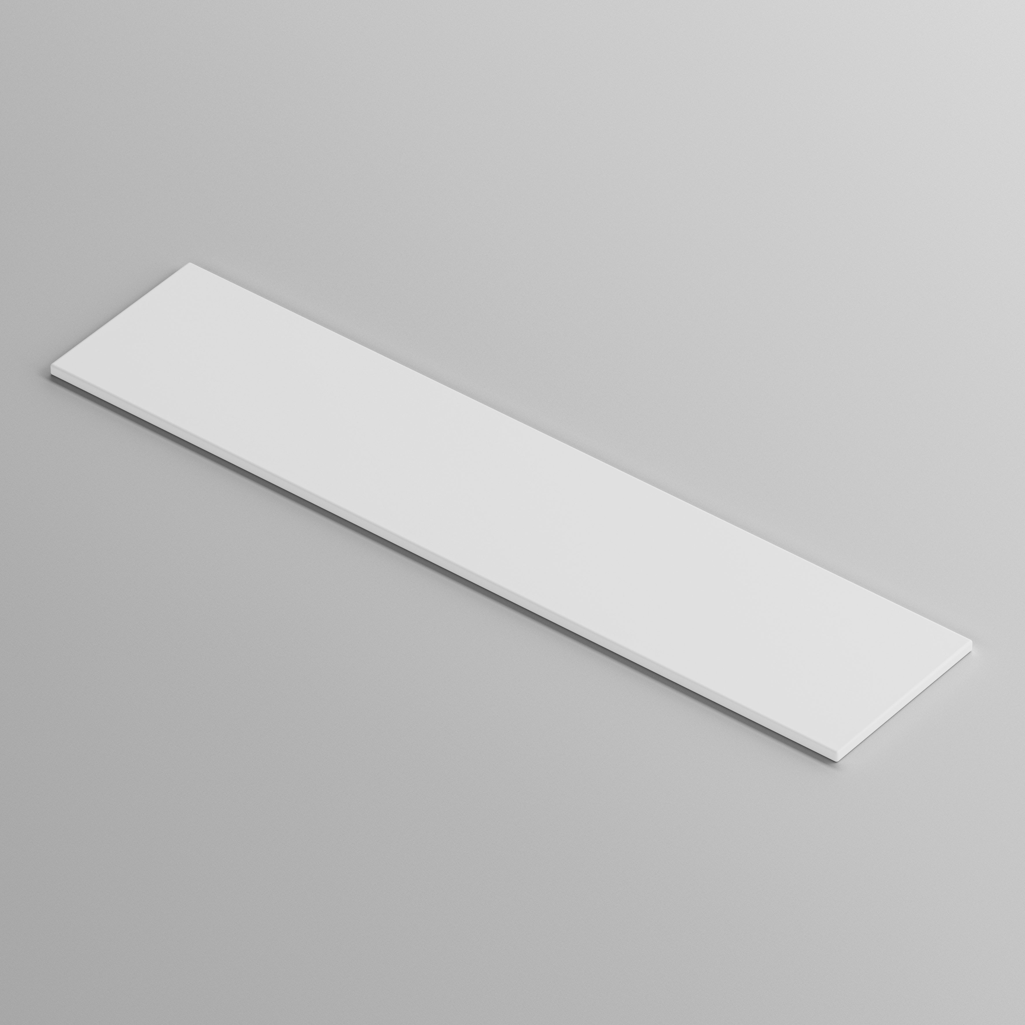 Matte White Stone Upstand 450mm