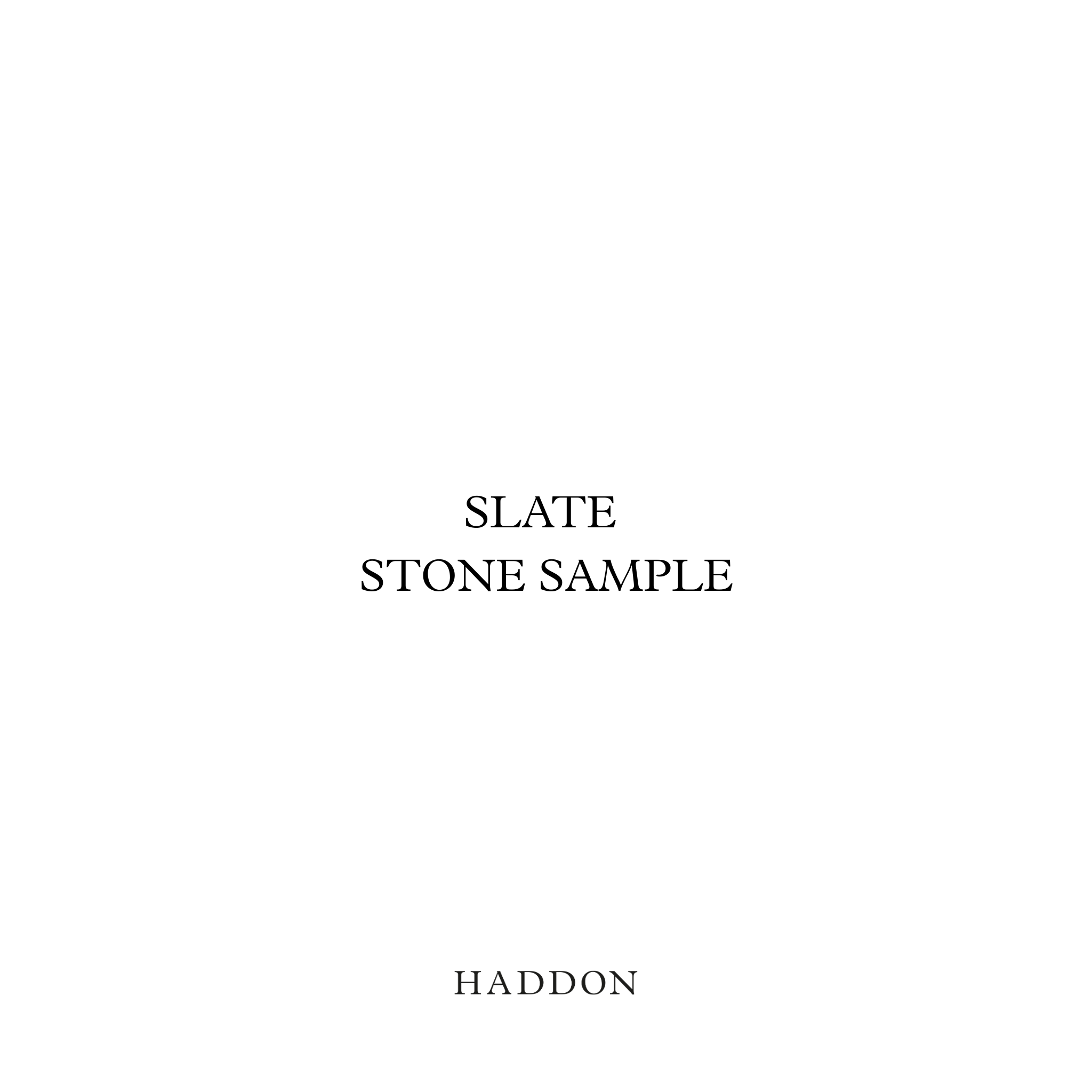 Slate Stone Sample