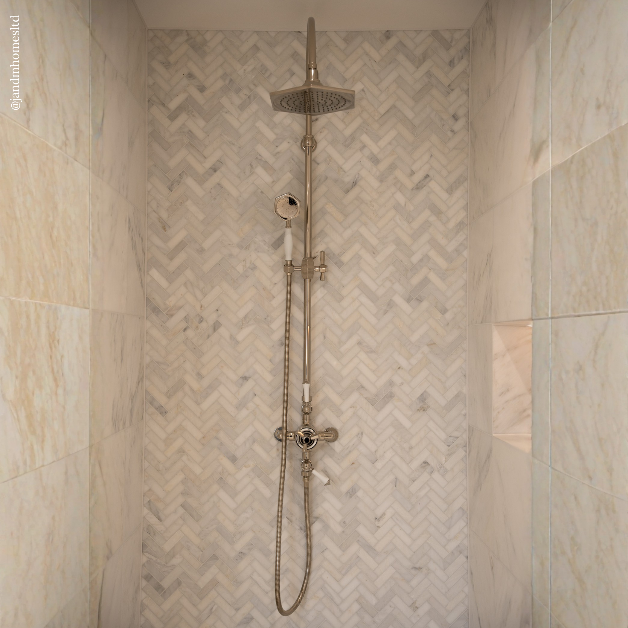 Arlington Polished Nickel 2-way Thermostatic Shower