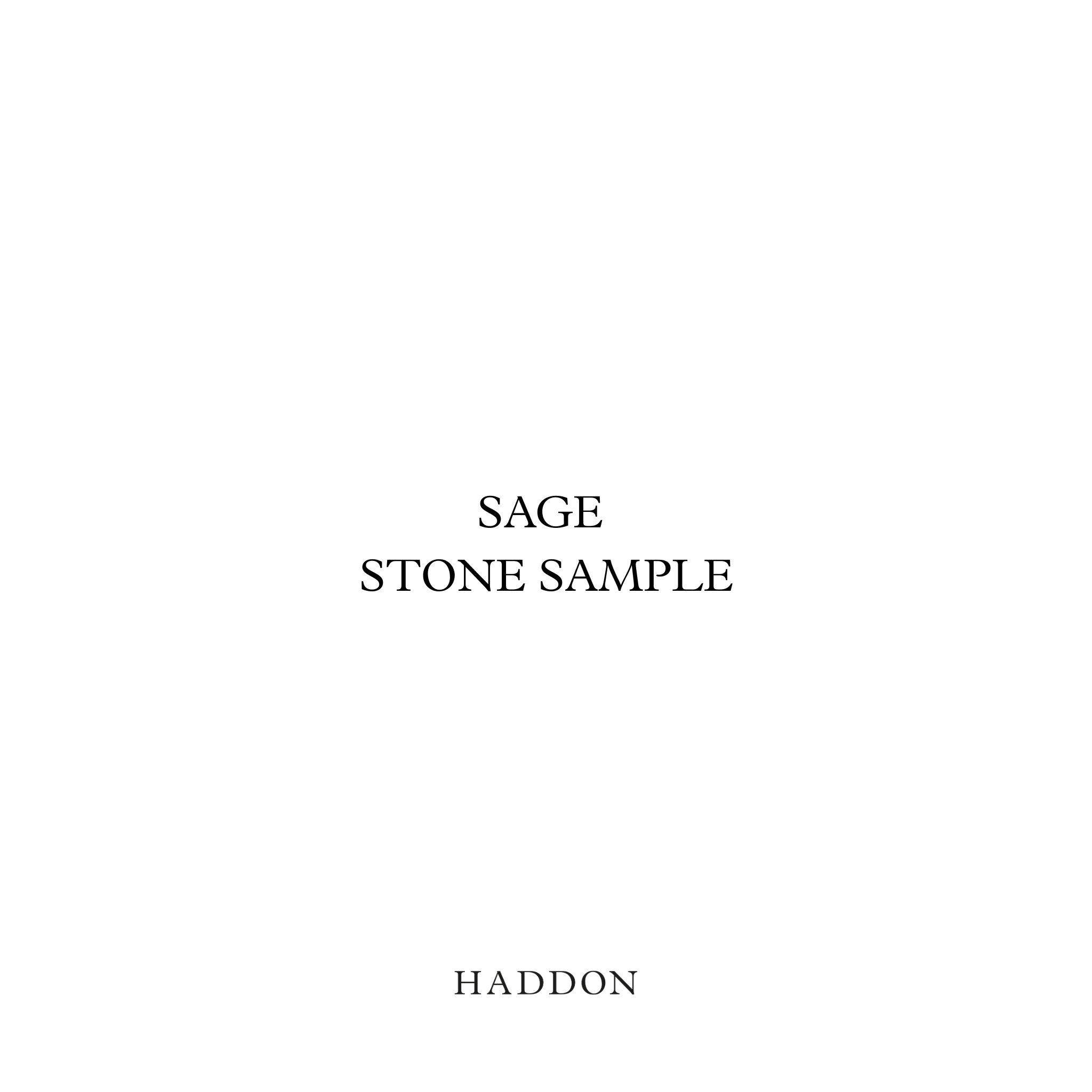 Sage Stone Sample