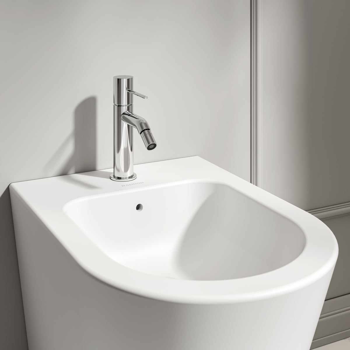 Nuvo White Wall Hung Bidet