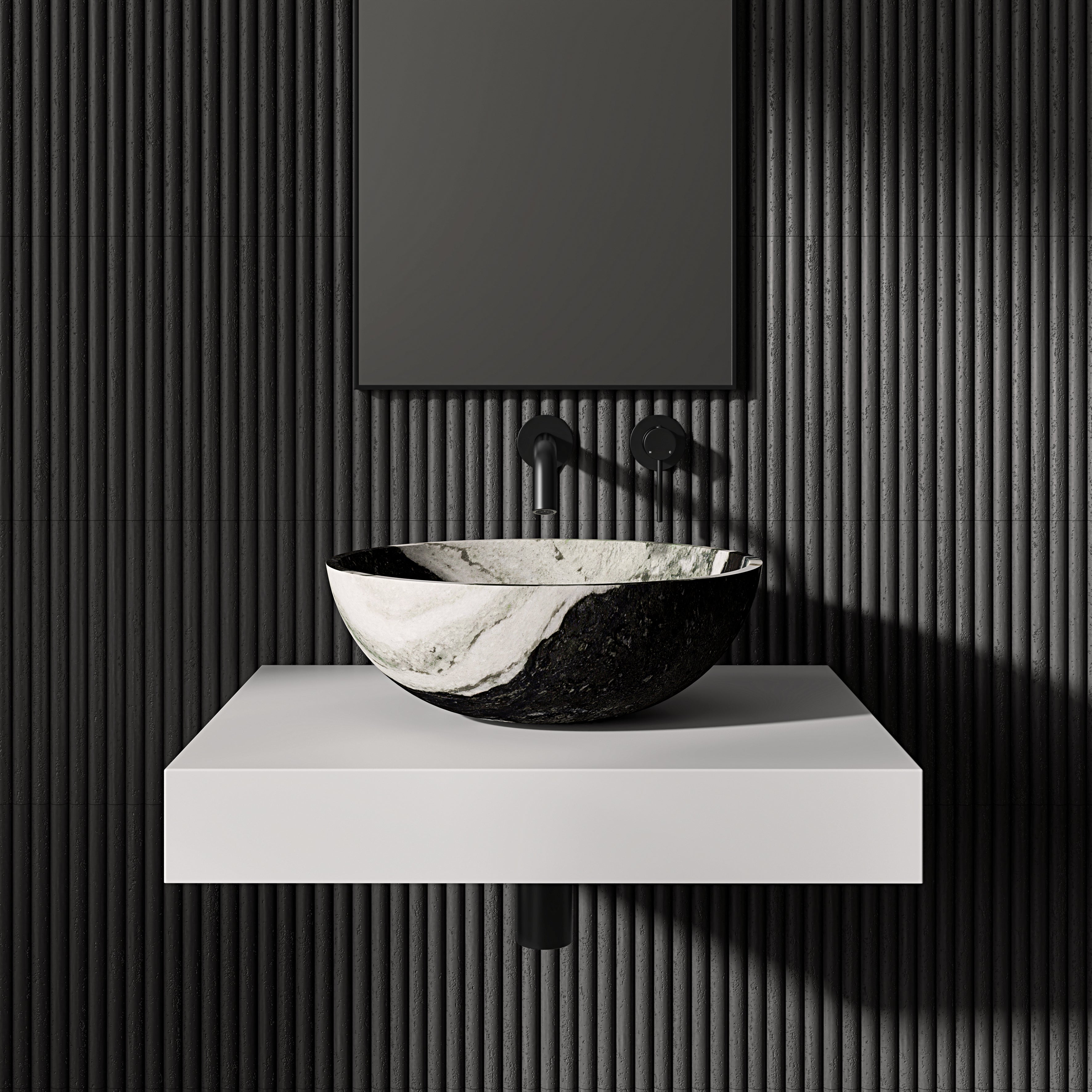 Circo Panda Marble Countertop Basin 400mm