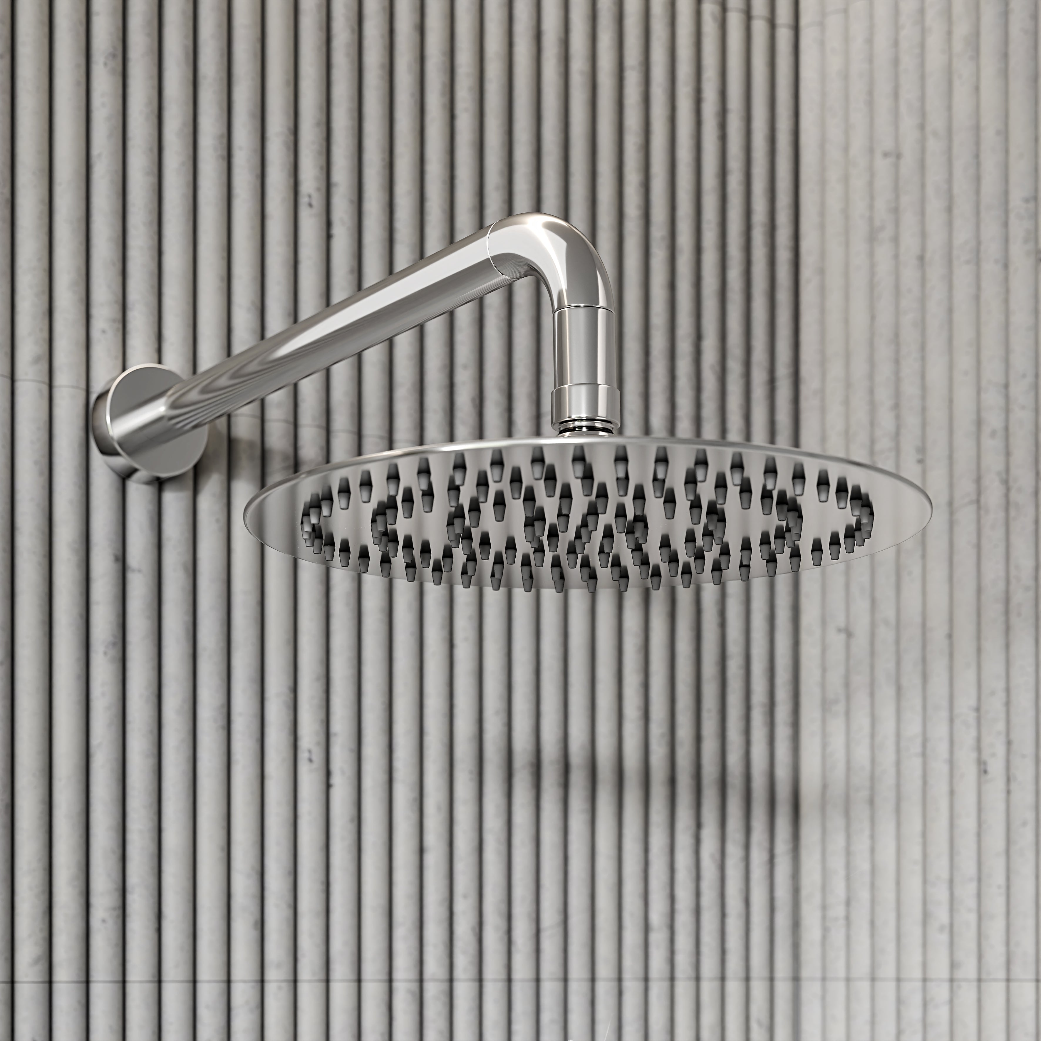 Nuvo Chrome Thermostatic Shower With Handheld Shower