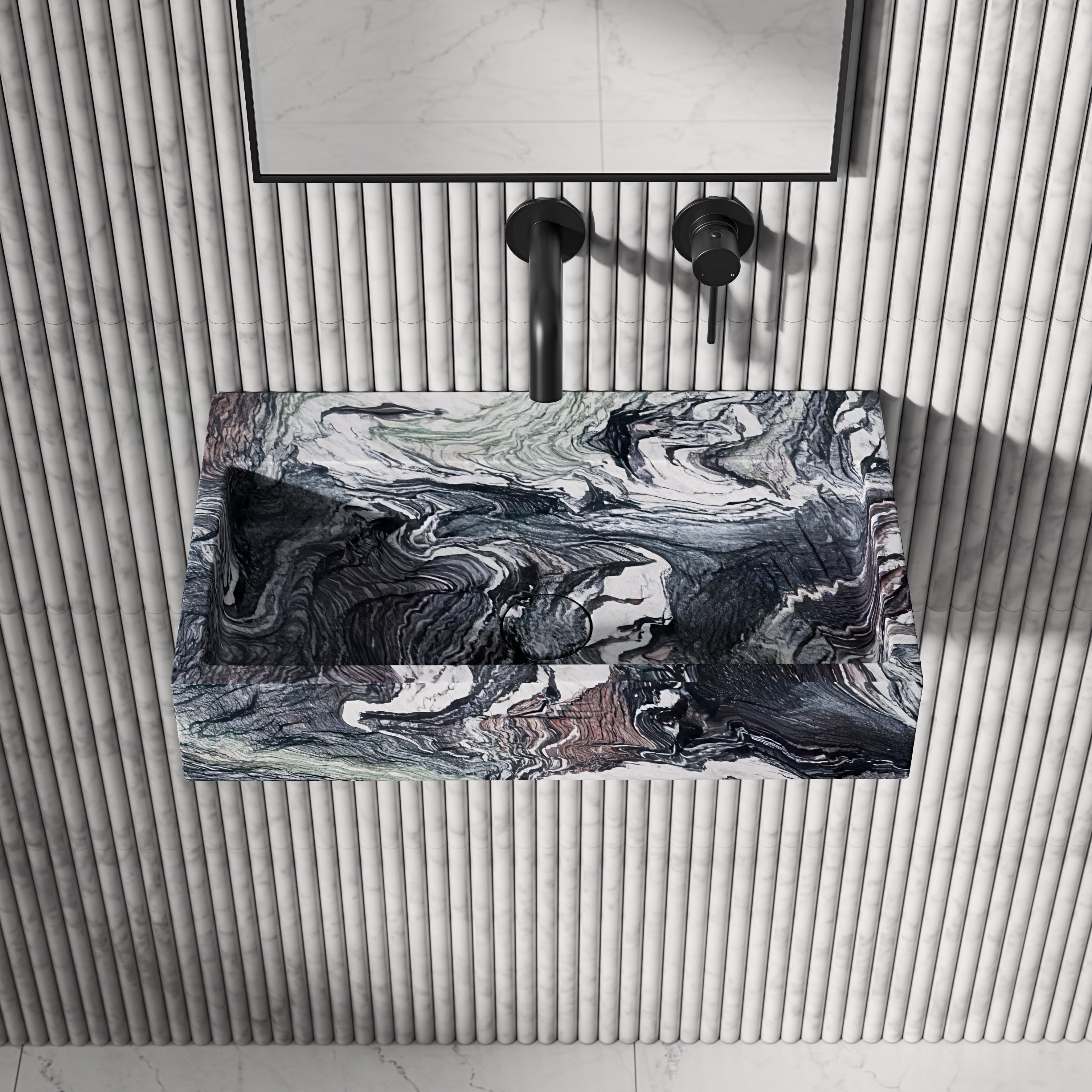 Danilo Kinawa Marble Wall Hung Basin 500mm