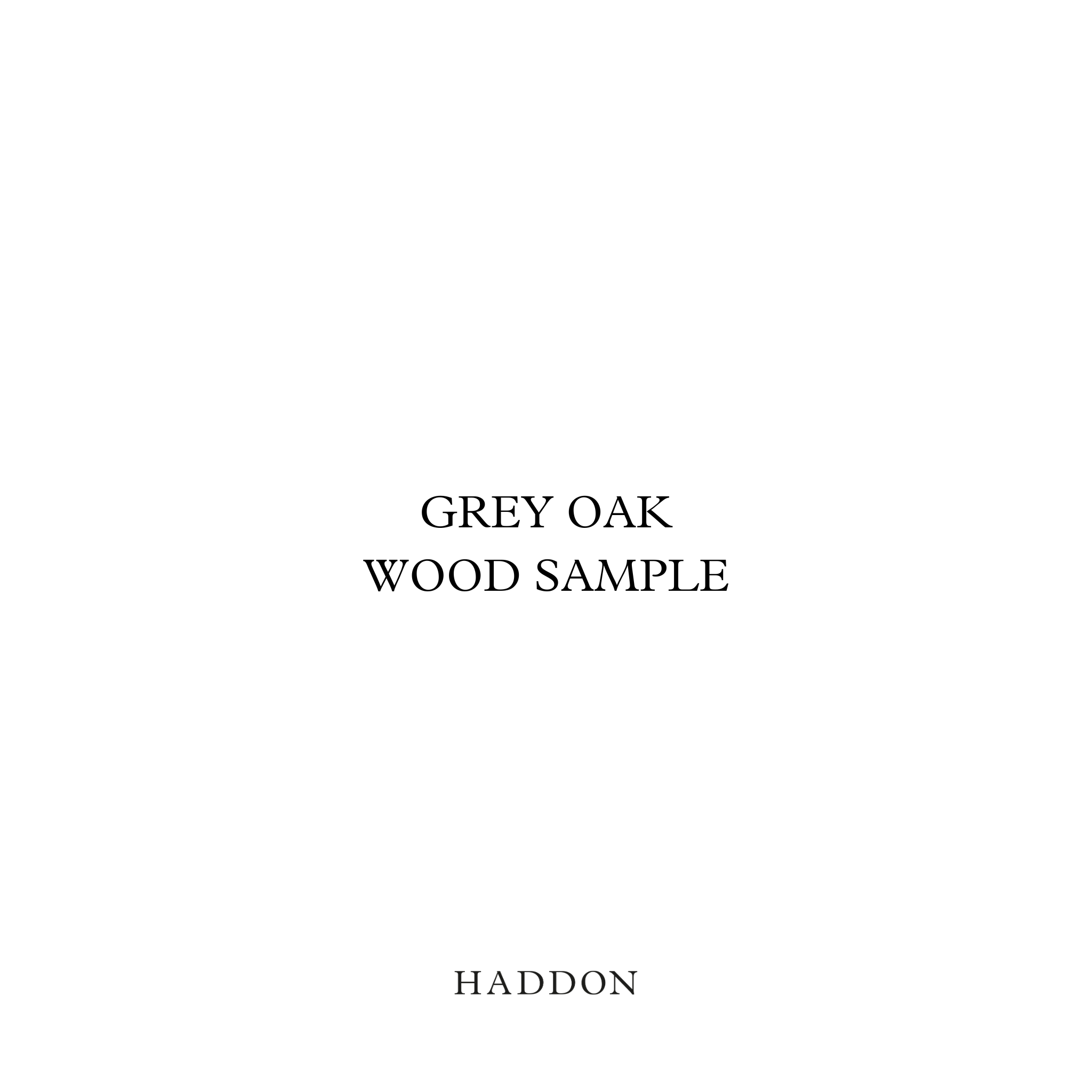 Grey Oak Wood Sample