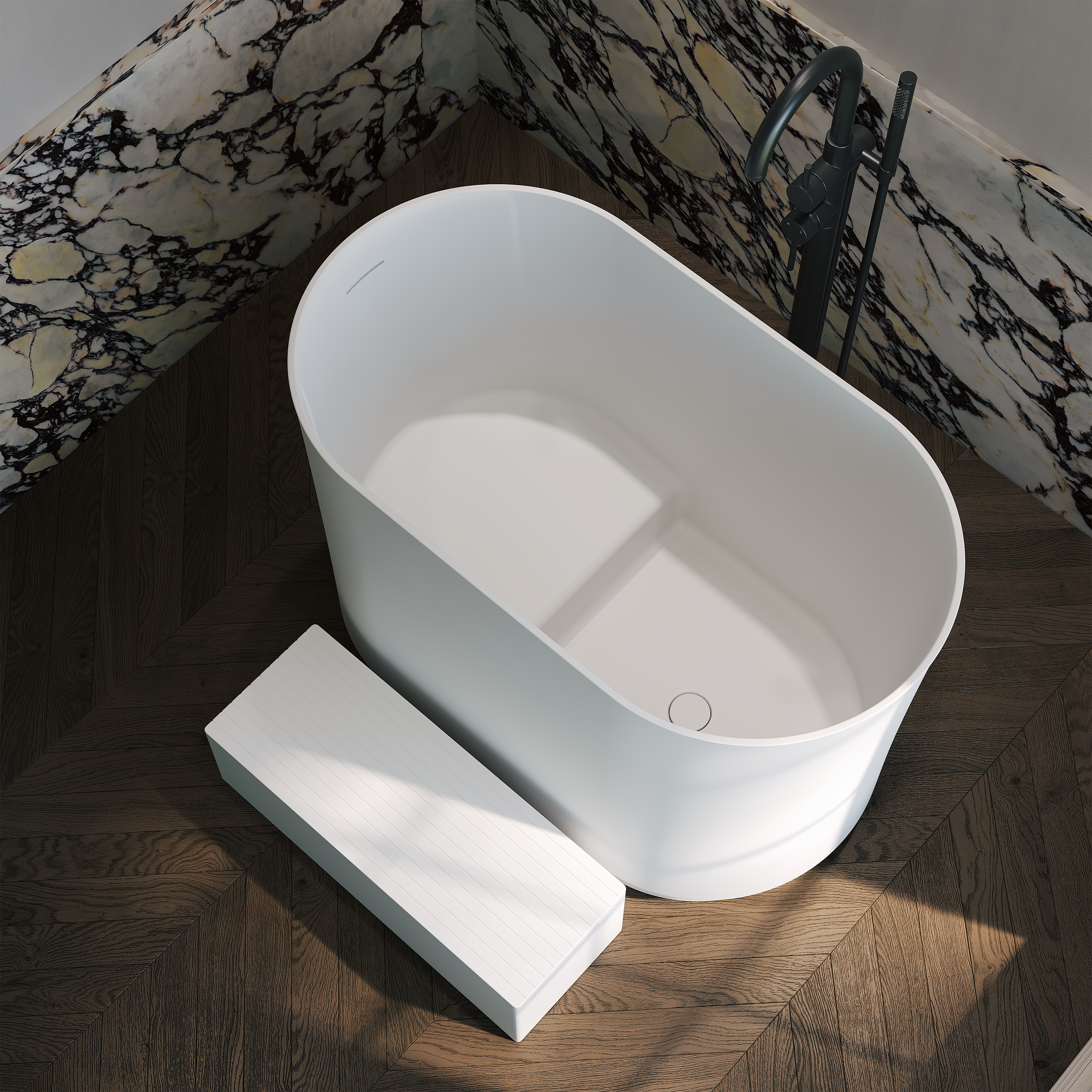 Nico Freestanding Japanese Soaking Bath 1000mm