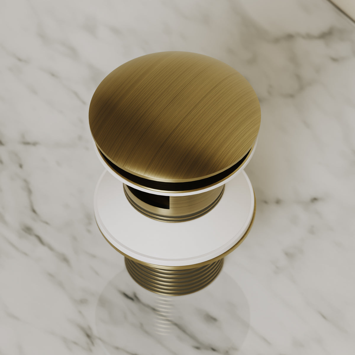 Pembury Brushed Bronze Slotted Waste