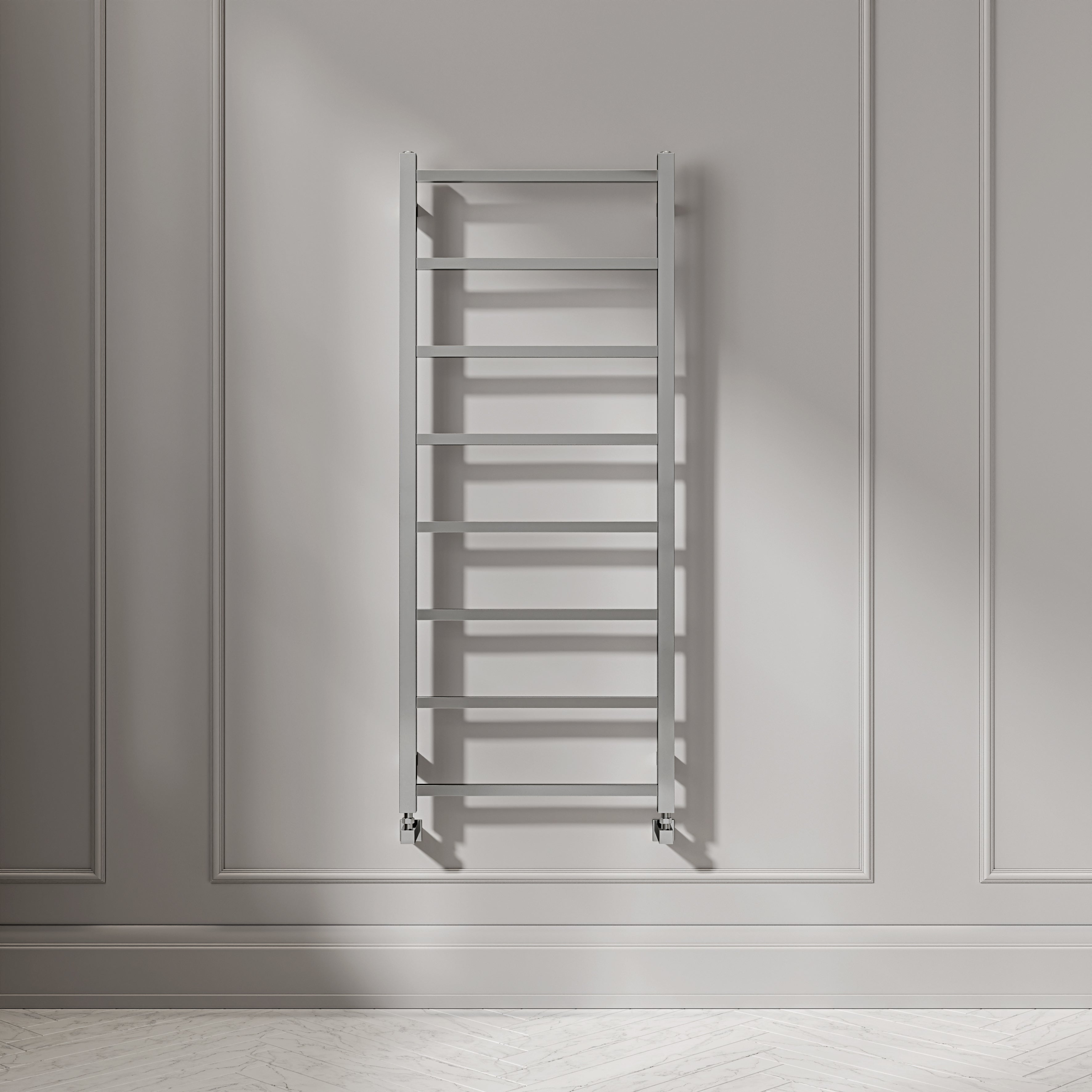 Cecina Chrome Designer Towel Radiator 1200mm