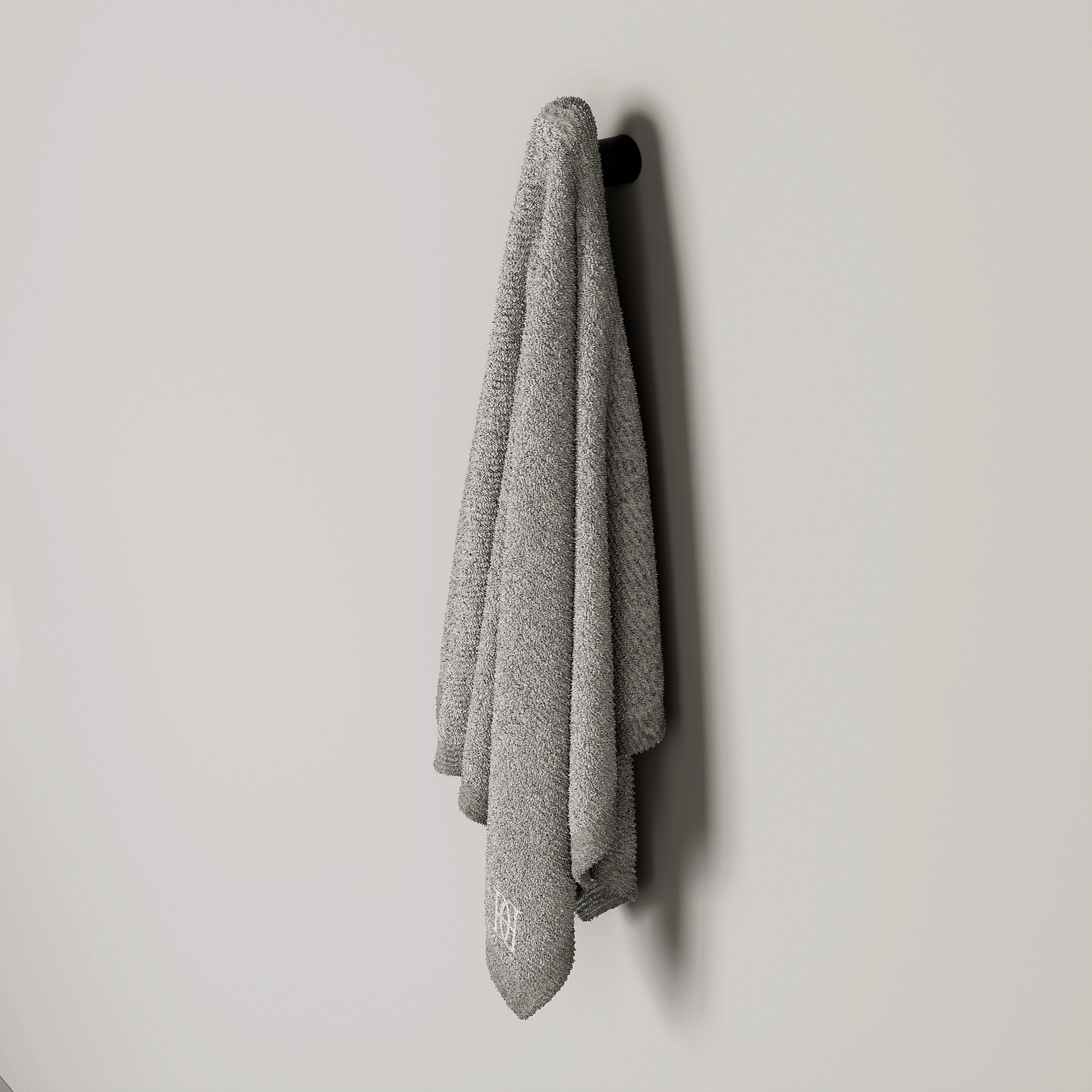 Nuvo Matte Black Robe Towel Hook