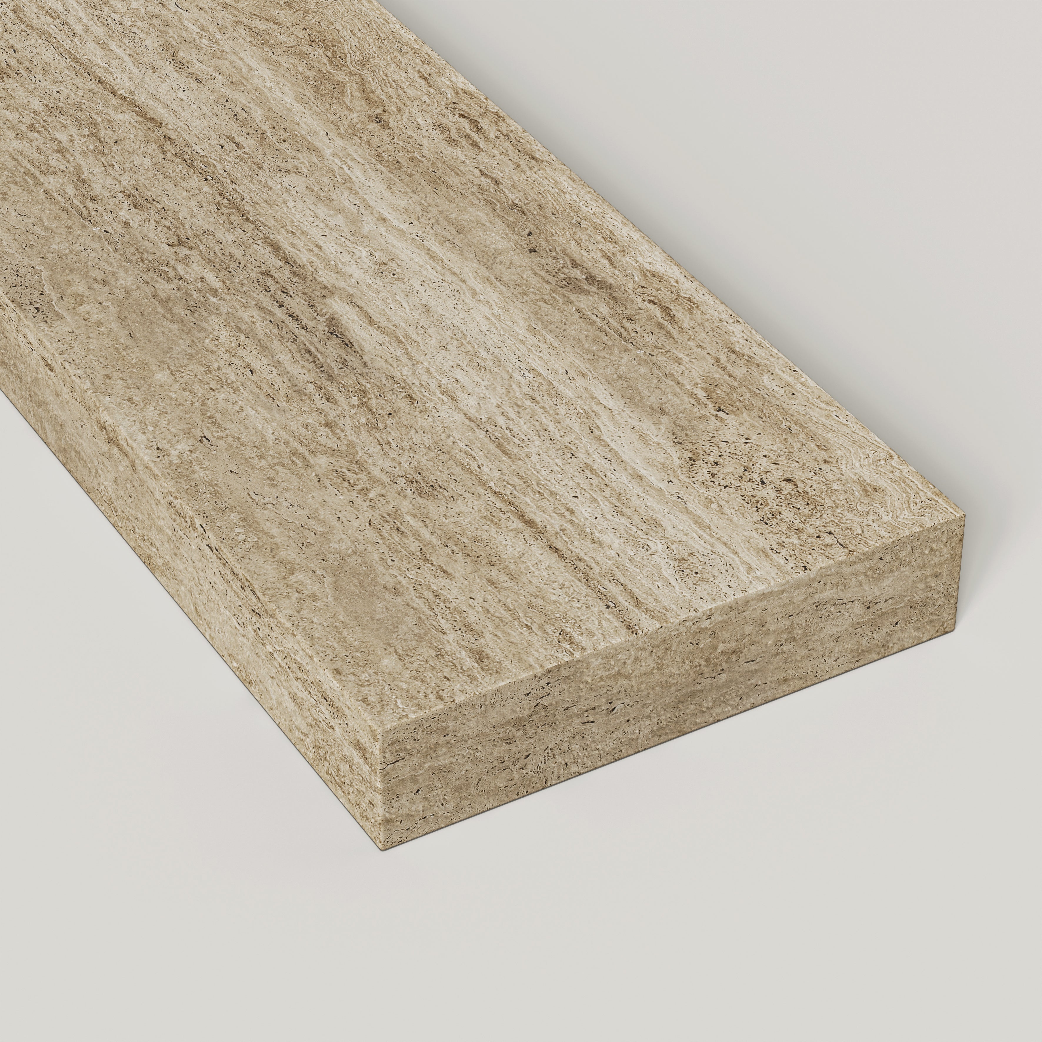 Travertine Marble Upstand 500mm