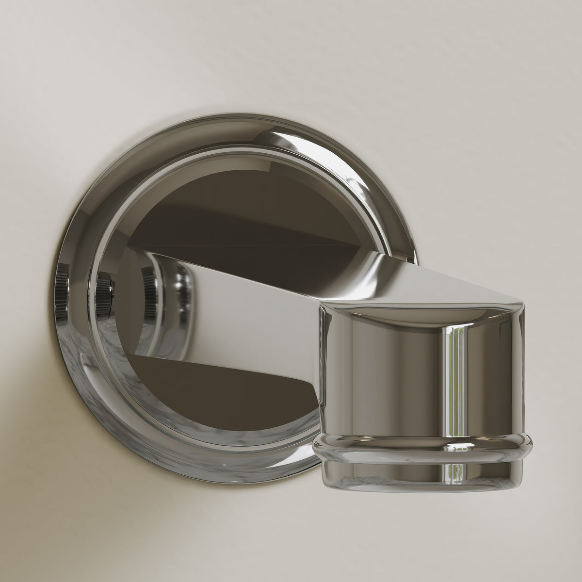 Pembury Polished Nickel 3 Hole Wall Mounted Basin Mixer Tap