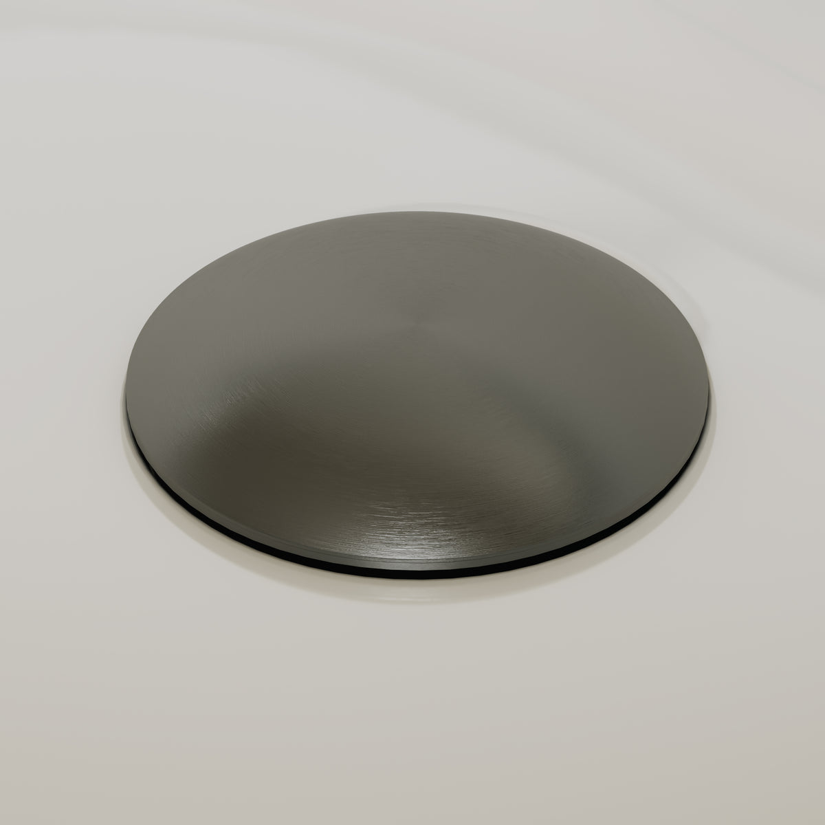 Alder Brushed Gunmetal Unslotted Waste