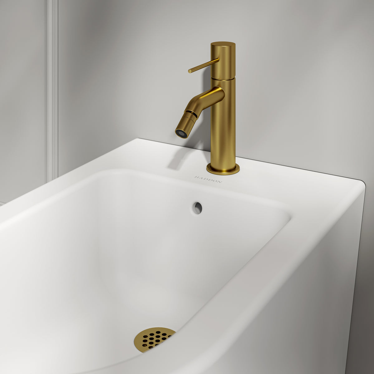 Nuvo Brushed Gold Bidet Tap