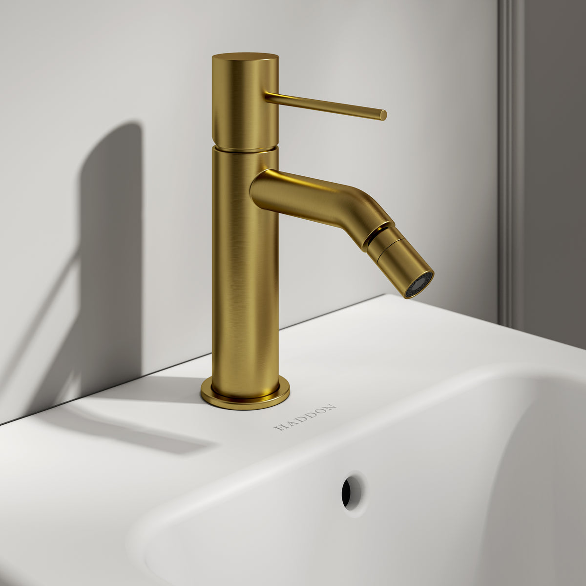 Nuvo Brushed Gold Bidet Tap