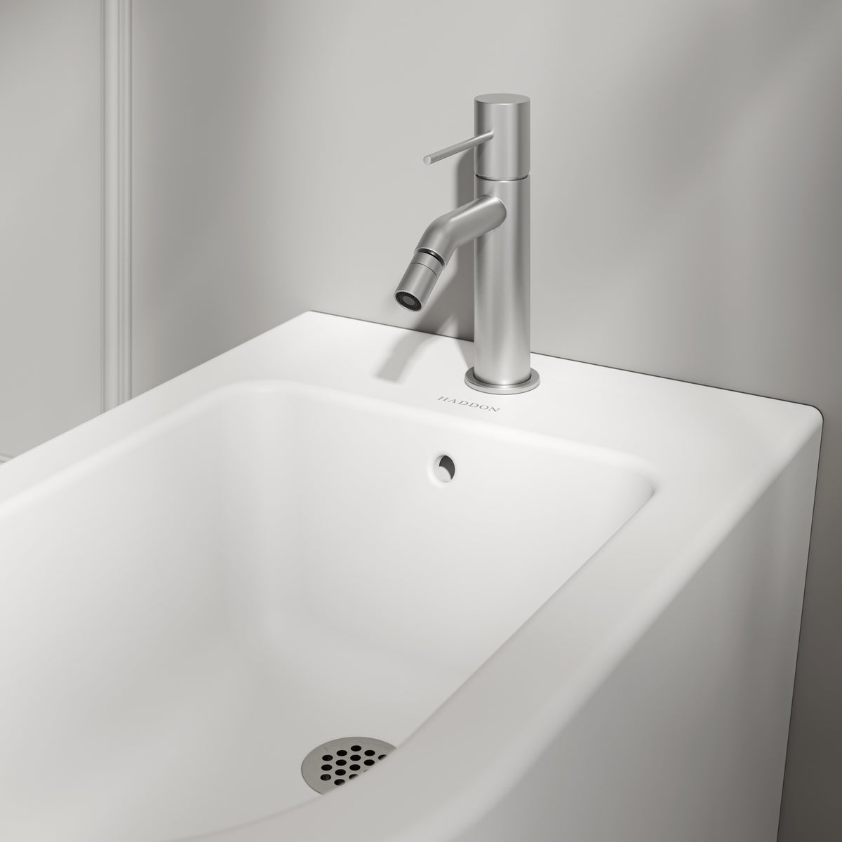 Nuvo Brushed Stainless Bidet Tap