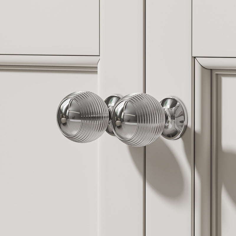 Chrome Cabinet Knobs (Pair)