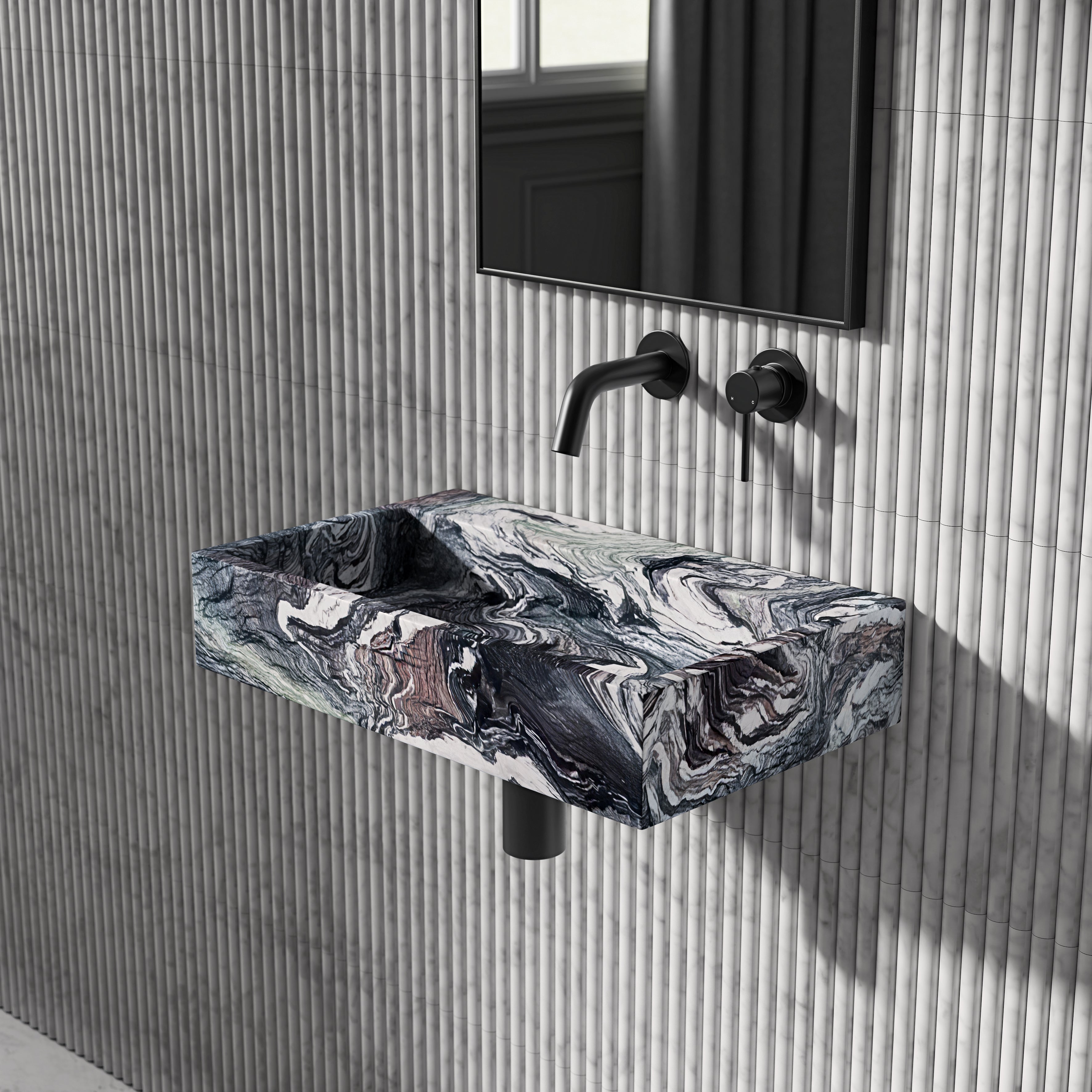 Danilo Kinawa Marble Wall Hung Basin 500mm