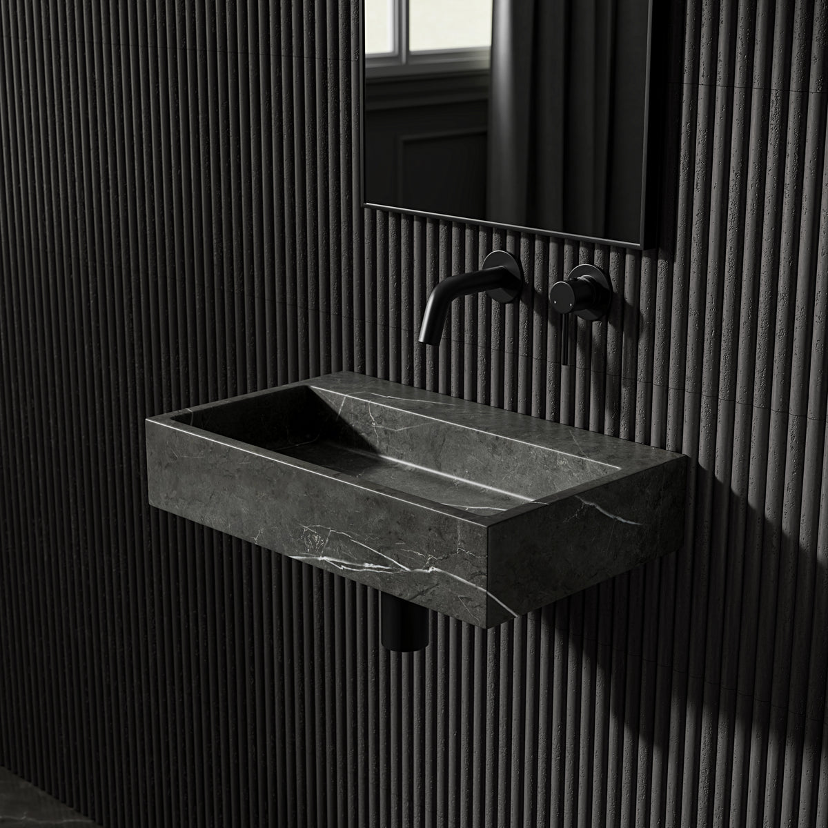 Marble Basins - Marble Bathroom Sinks - Haddon
