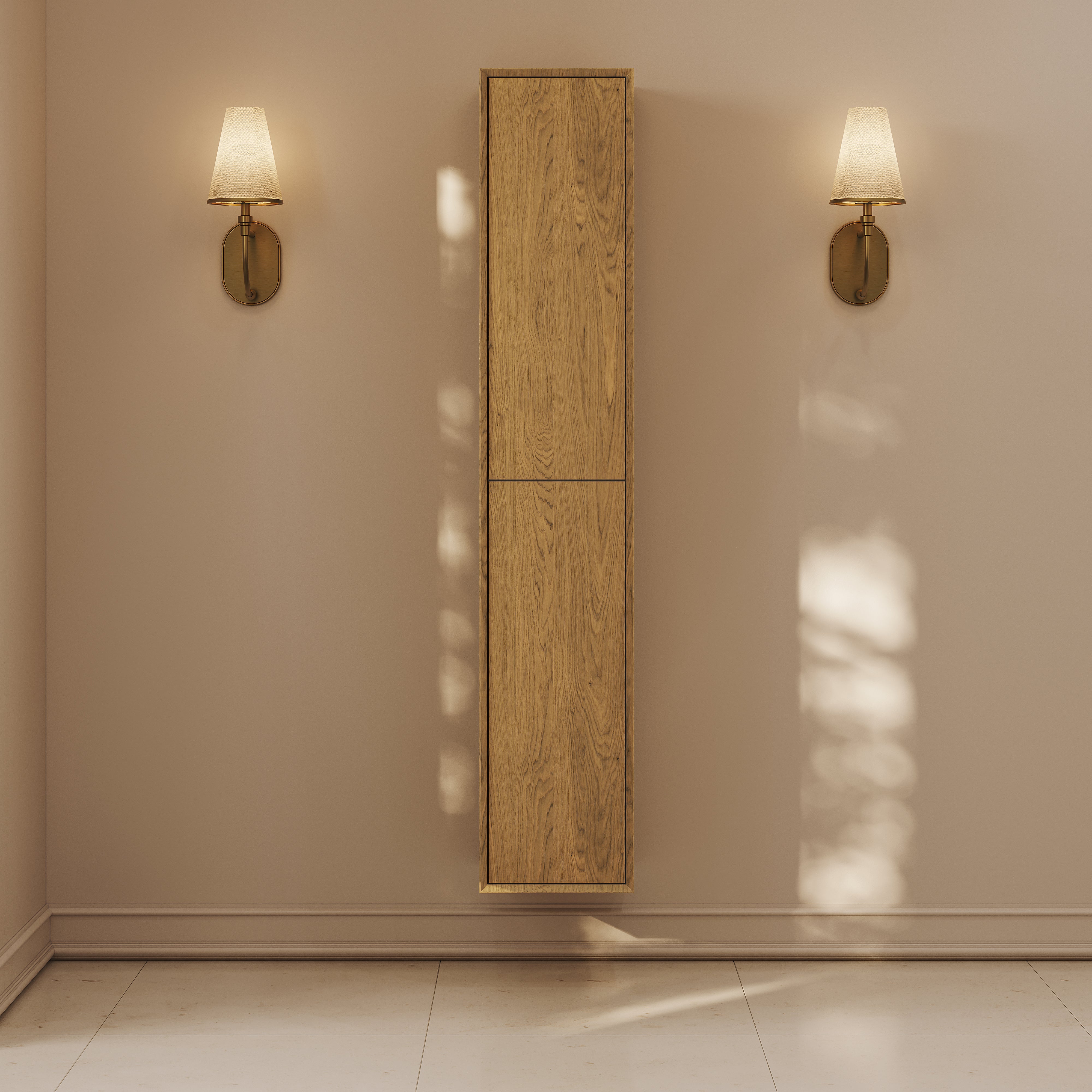 Kingham Bathroom Storage Cabinet (Cedar 350mm)