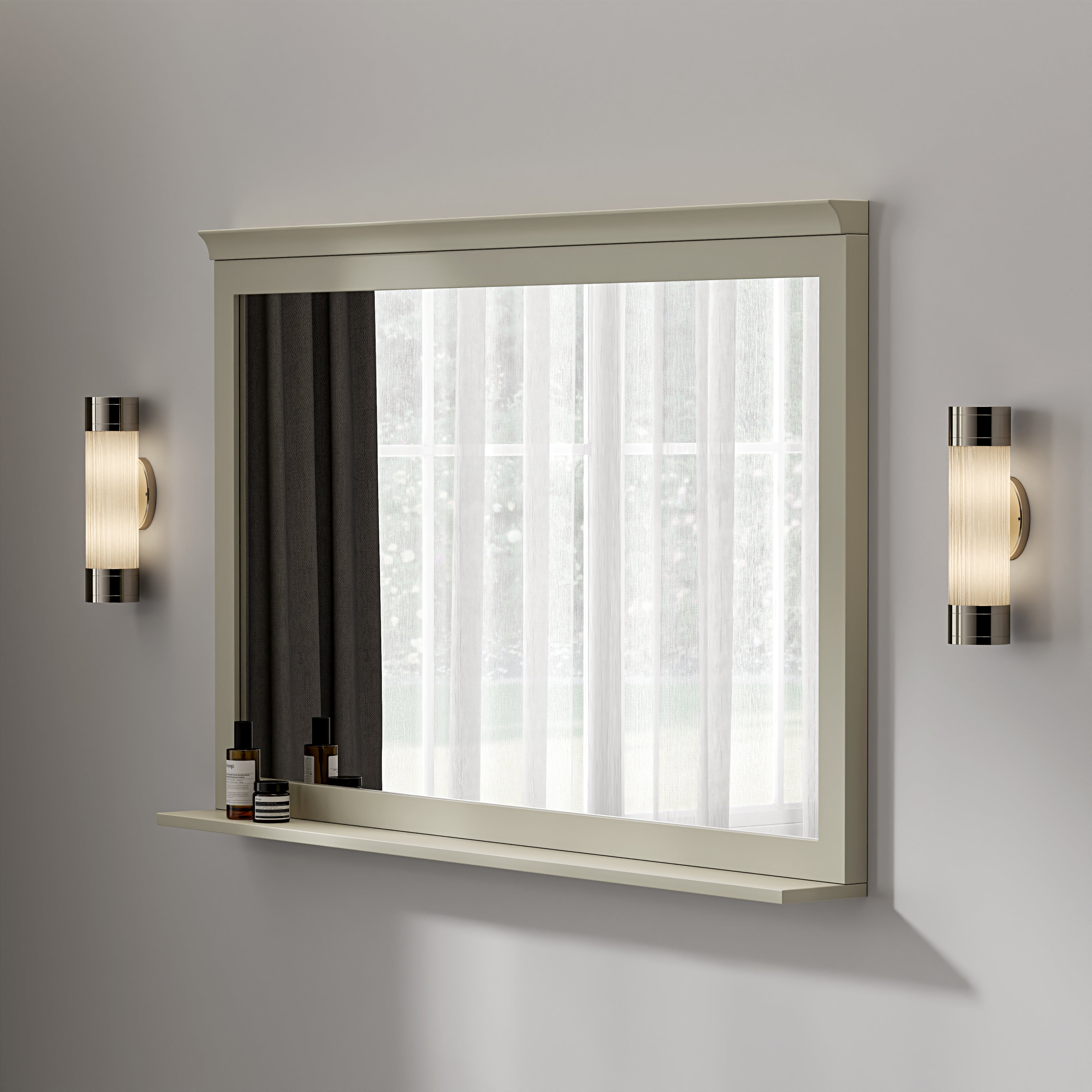Belgravia Matte Olive Mirror 1200mm