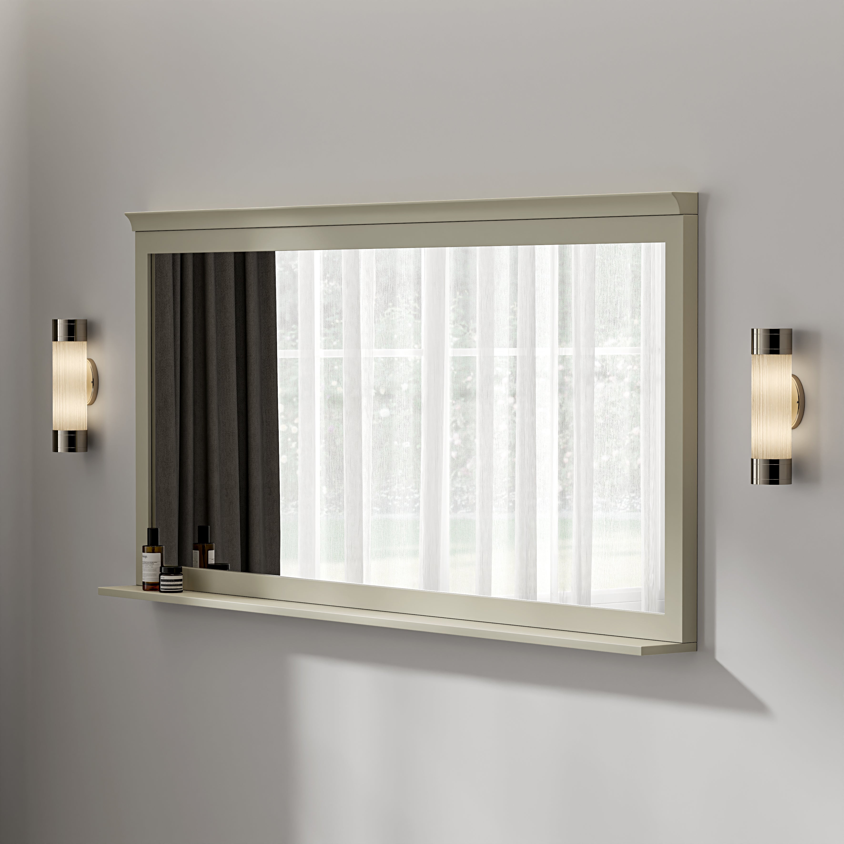 Belgravia Matte Olive Mirror 1600mm