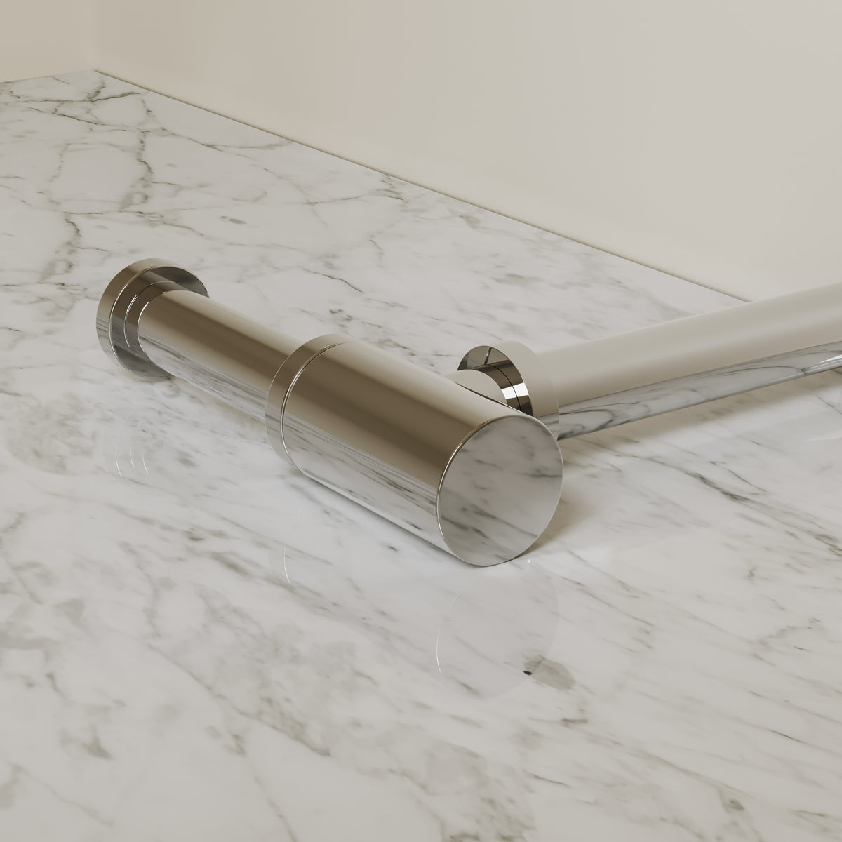 Pembury Polished Nickel Bottle Trap