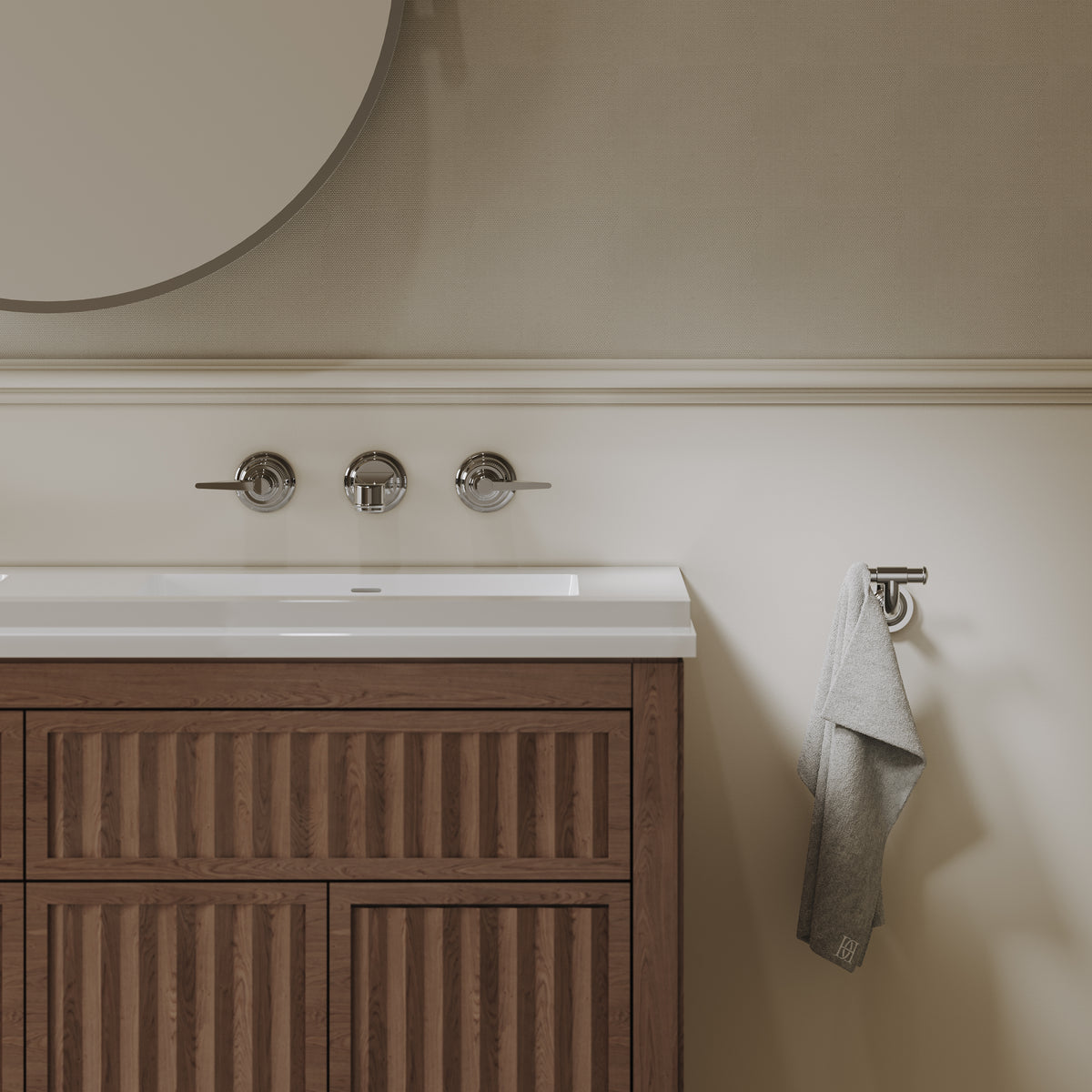 Pembury Polished Nickel Robe Hook