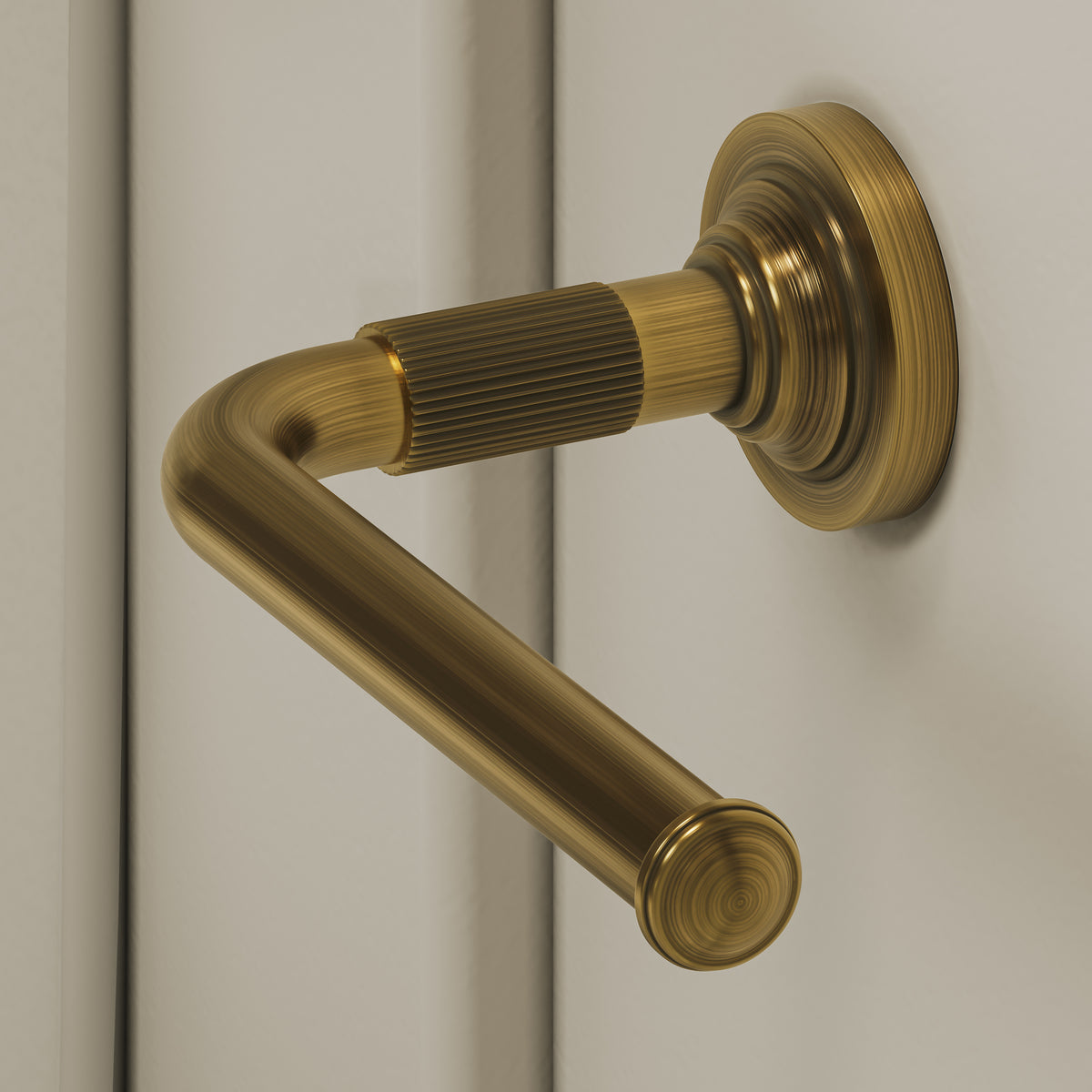 Pembury Brushed Bronze Toilet Roll Holder