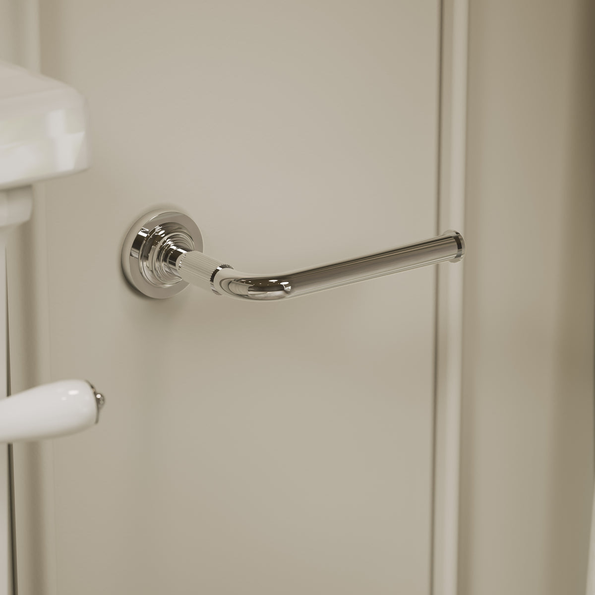 Pembury Polished Nickel Toilet Roll Holder