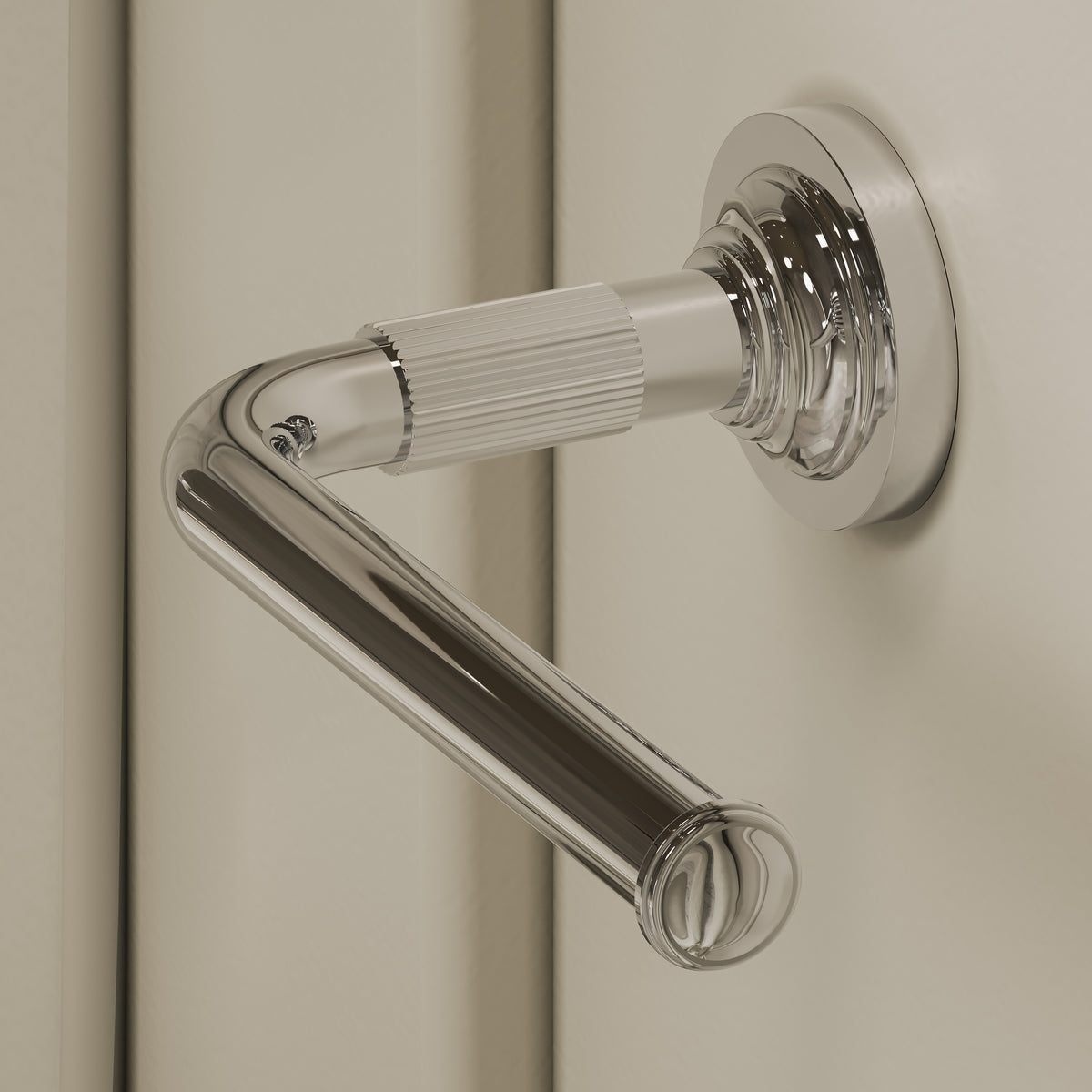 Pembury Polished Nickel Toilet Roll Holder