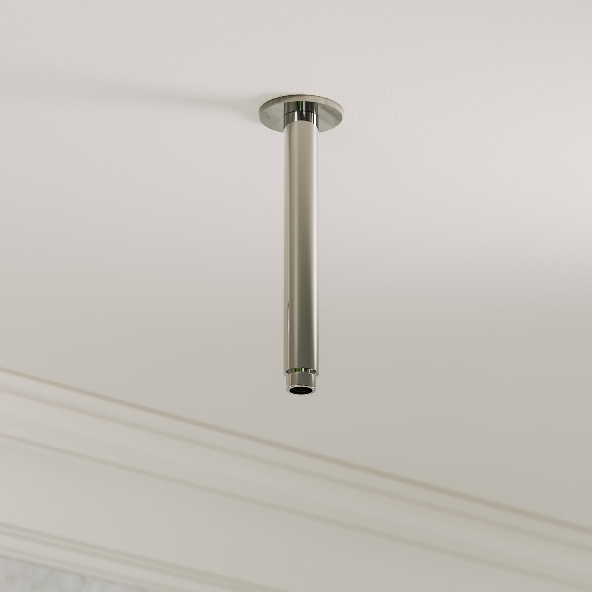Pembury Polished Nickel Ceiling Mount Shower Arm