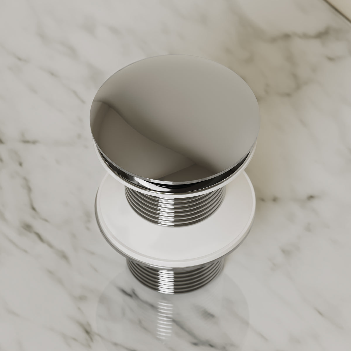 Pembury Polished Nickel Unslotted Waste