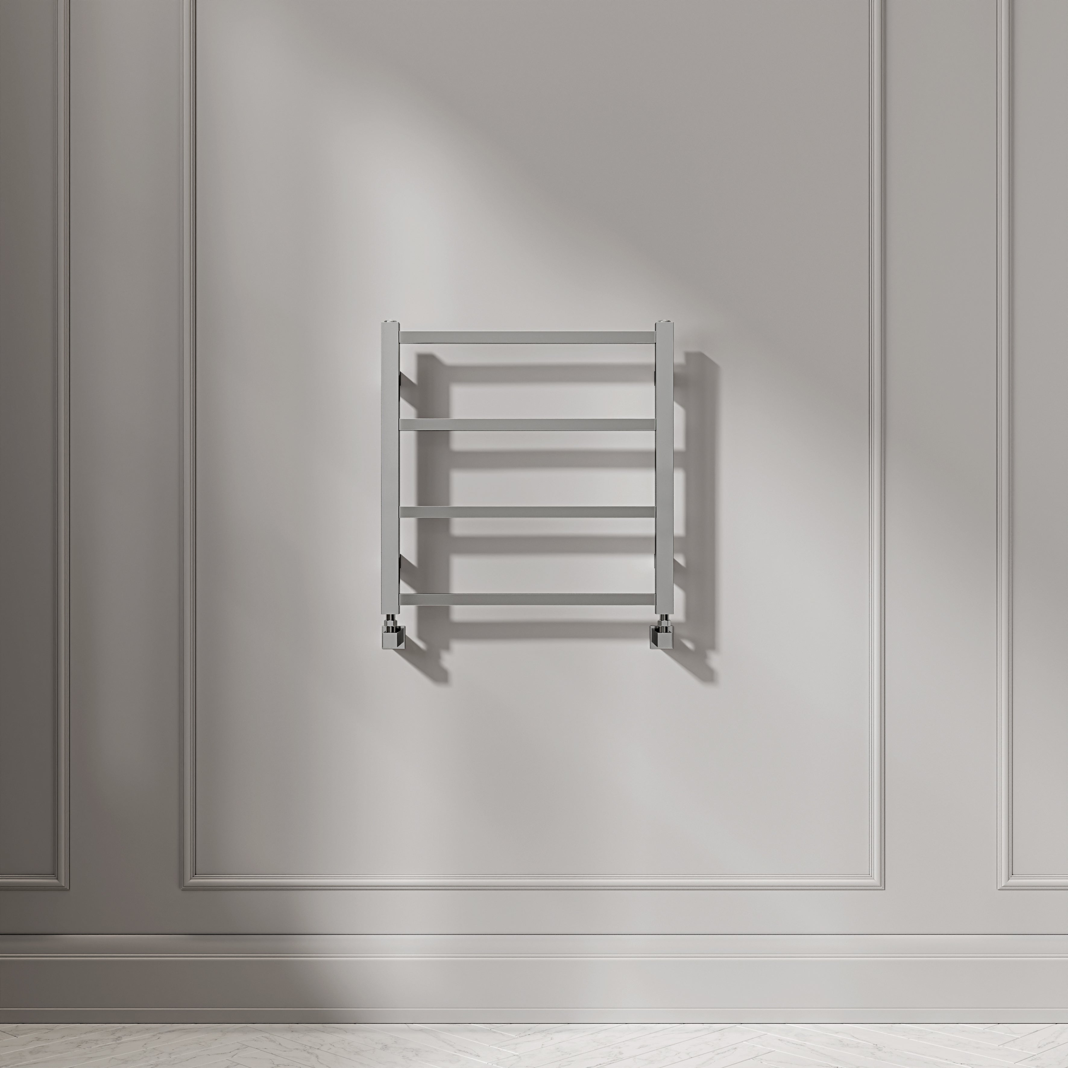 Cecina Chrome Designer Towel Radiator 500mm