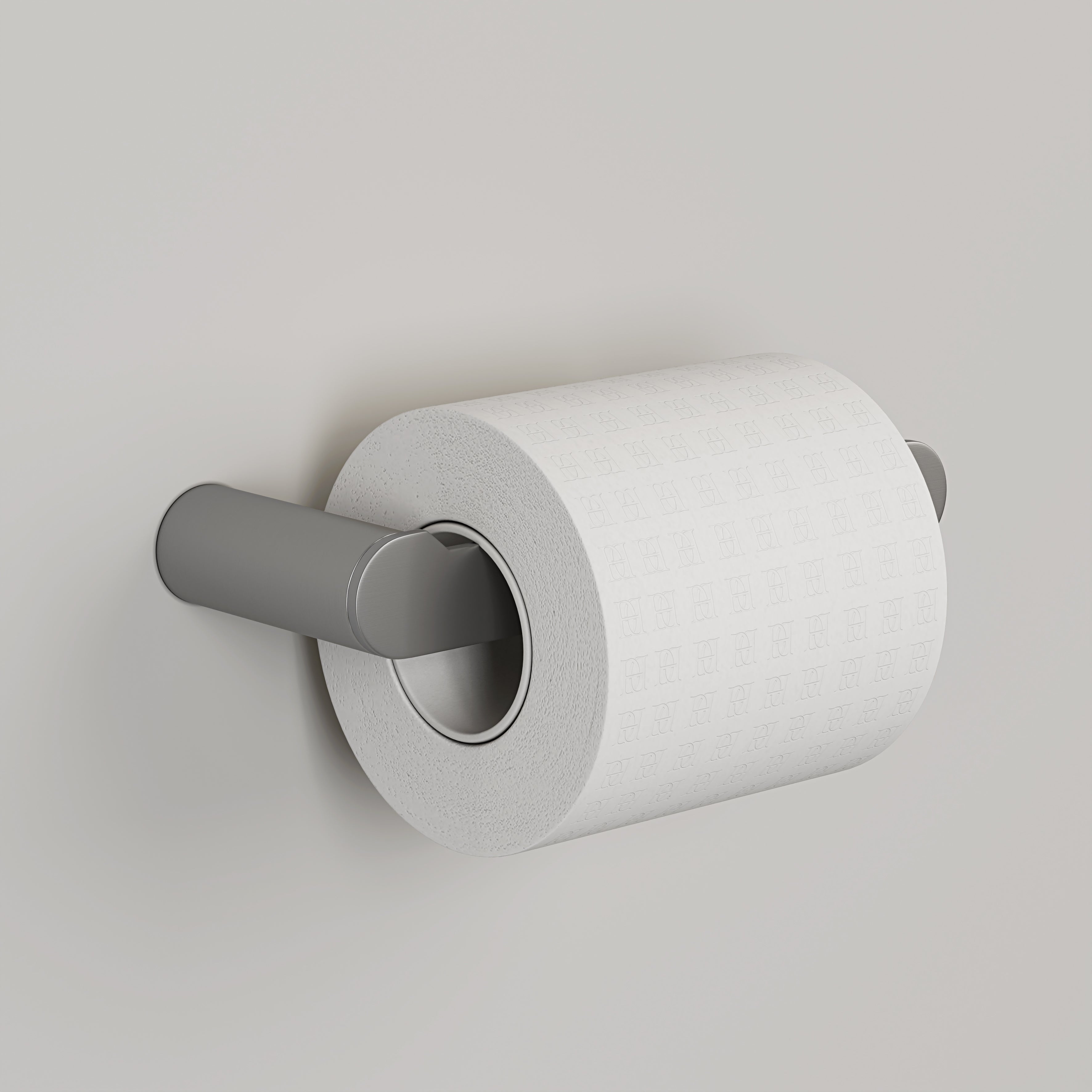 Nuvo Brushed Stainless Toilet Roll Holder