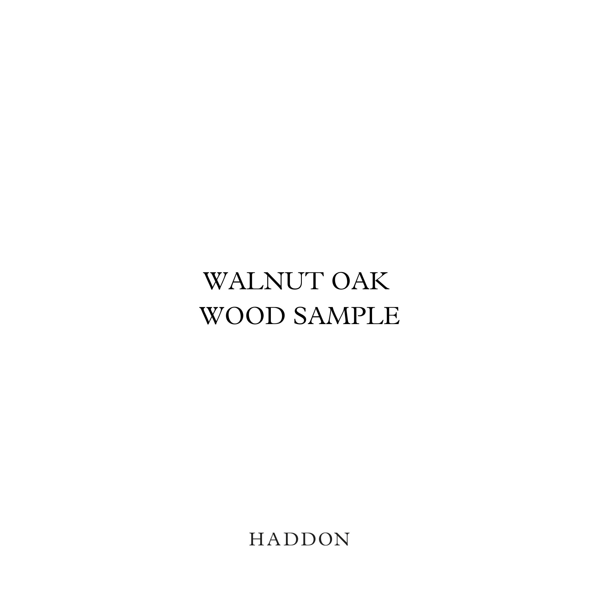 Walnut Oak Wood Sample